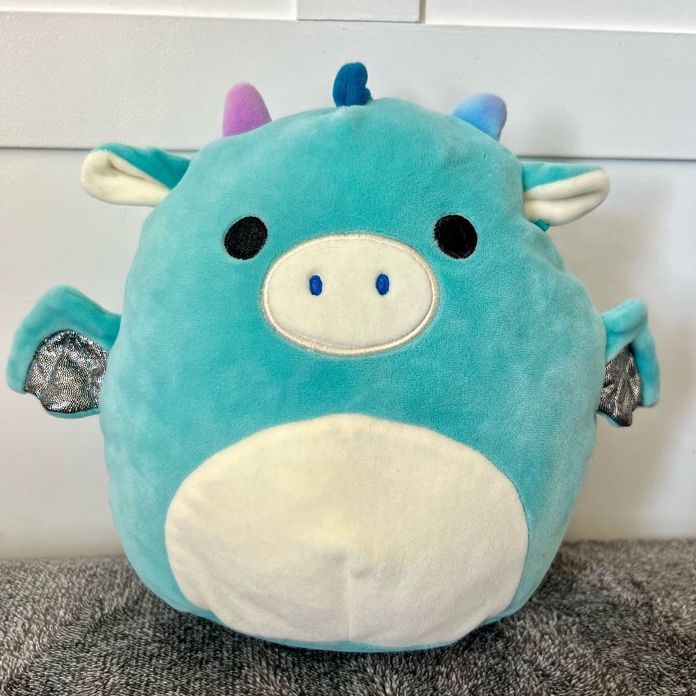 Tatiana Blue Dragon, Squishmallow, Kelly Toys, Tatiana Squishmallow, 8inch